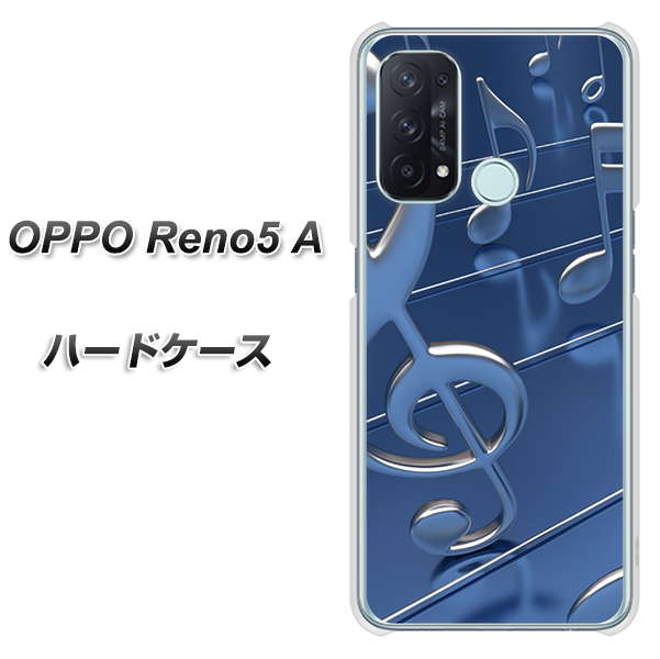 OPPO Reno5 A 286 3D 音符 ハードケース 背面印刷