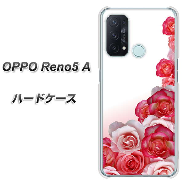 OPPO Reno5 A 299 薔薇の壁 ハードケース 背面印刷