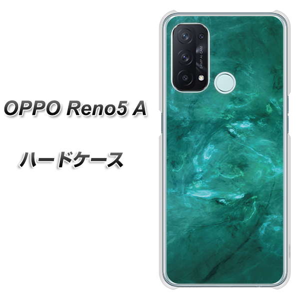 OPPO Reno5 A KM869 大理石GR ハードケース 背面印刷