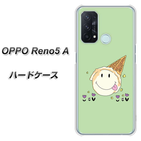 OPPO Reno5 A MA902 アイスクリーム ハードケース 背面印刷