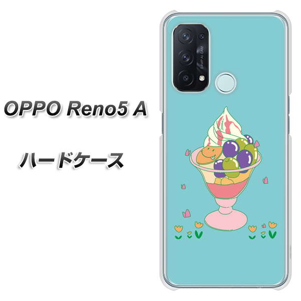 OPPO Reno5 A MA905 マスカットパフェ ハードケース 背面印刷
