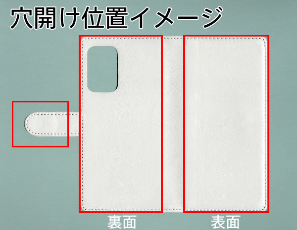 OPPO Reno7 A レザーハイクラス 手帳型ケース 耐衝撃