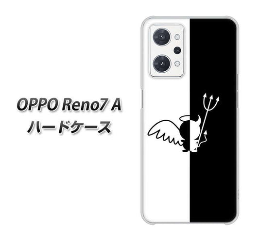 OPPO Reno7 A 027 ハーフデビット ハードケース 背面印刷