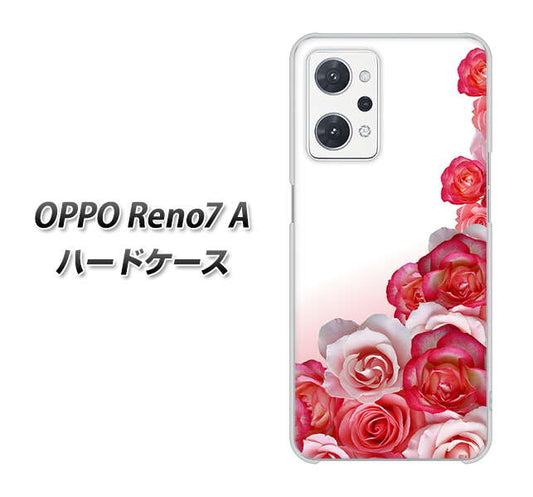 OPPO Reno7 A 299 薔薇の壁 ハードケース 背面印刷