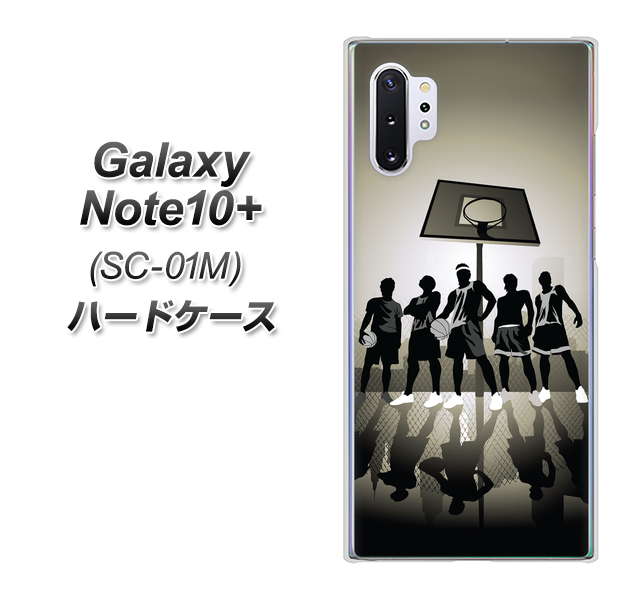 Galaxy Note10+ SC-01M docomo 389 クールバスケ ハードケース 背面印刷