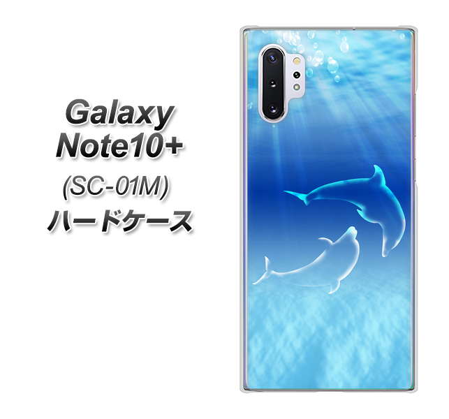 Galaxy Note10+ SC-01M docomo 1048 海の守り神イルカ ハードケース 背面印刷