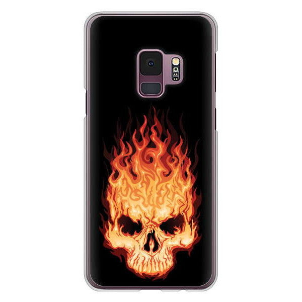 Galaxy S9 SC-02K docomo 364 ドクロの怒り ハードケース 背面印刷