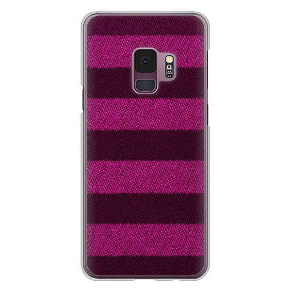 Galaxy S9 SC-02K docomo シンプルボーダー ハードケース 背面印刷