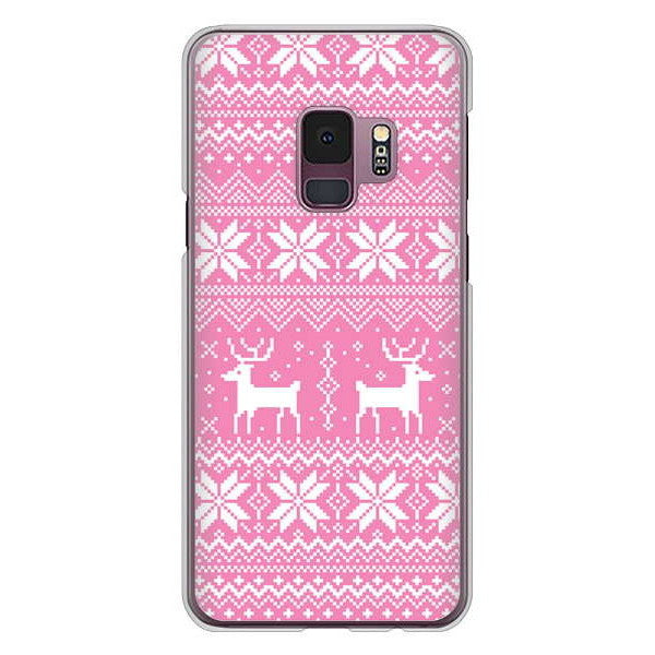 Galaxy S9 SC-02K docomo クリスマス ハードケース 背面印刷