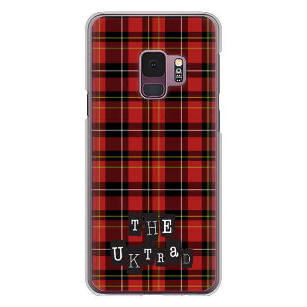 Galaxy S9 SC-02K docomo 547 THEチェック ハードケース 背面印刷