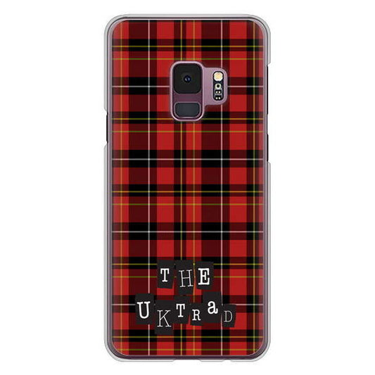 Galaxy S9 SC-02K docomo 547 THEチェック ハードケース 背面印刷