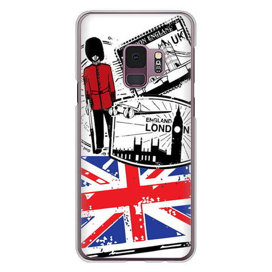 Galaxy S9 SC-02K docomo イギリスの風景 ハードケース 背面印刷