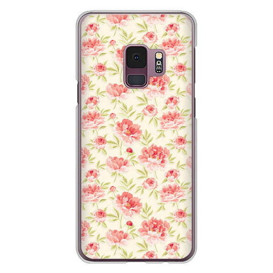 Galaxy S9 SC-02K docomo 北欧の小花 ハードケース 背面印刷