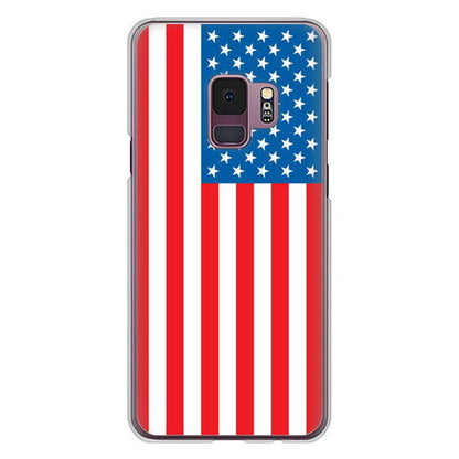 Galaxy S9 SC-02K docomo 国旗 ハードケース 背面印刷