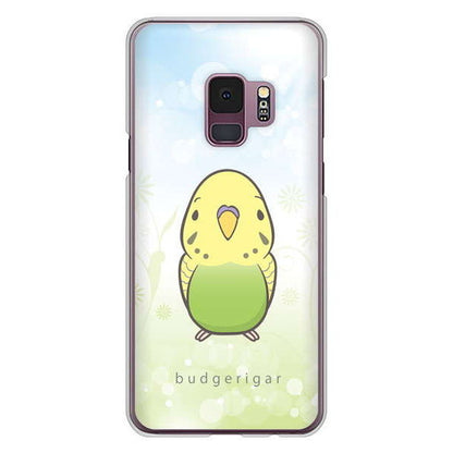 Galaxy S9 SC-02K docomo セキセイインコ ハードケース 背面印刷