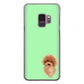 Galaxy S9 SC-02K docomo トイプードルレッド ハードケース 背面印刷