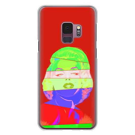 Galaxy S9 SC-02K docomo マリリンモンローデザイン ハードケース 背面印刷