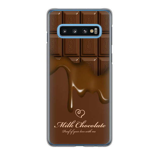 Galaxy S10 SC-03L docomo 板チョコ ハードケース 背面印刷