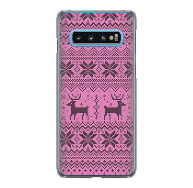Galaxy S10 SC-03L docomo クリスマス ハードケース 背面印刷