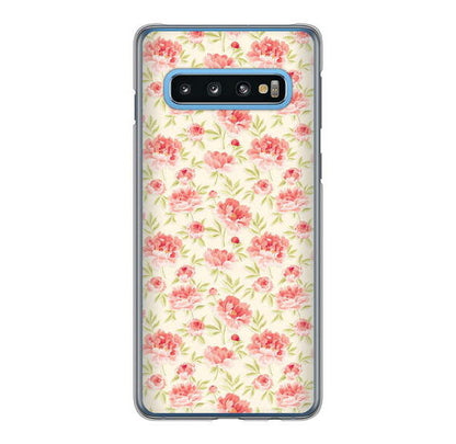 Galaxy S10 SC-03L docomo 北欧の小花 ハードケース 背面印刷