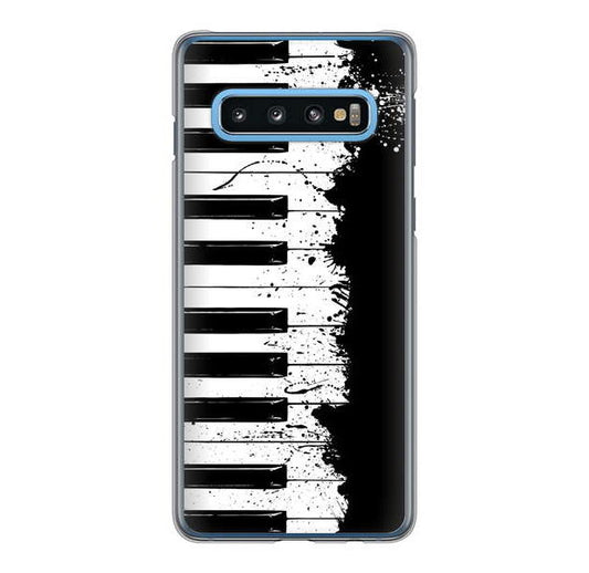 Galaxy S10 SC-03L docomo ピアノ ハードケース 背面印刷