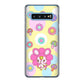 Galaxy S10 SC-03L docomo むかいあぐる フラワーうさぎのフラッピョン ハードケース 背面印刷
