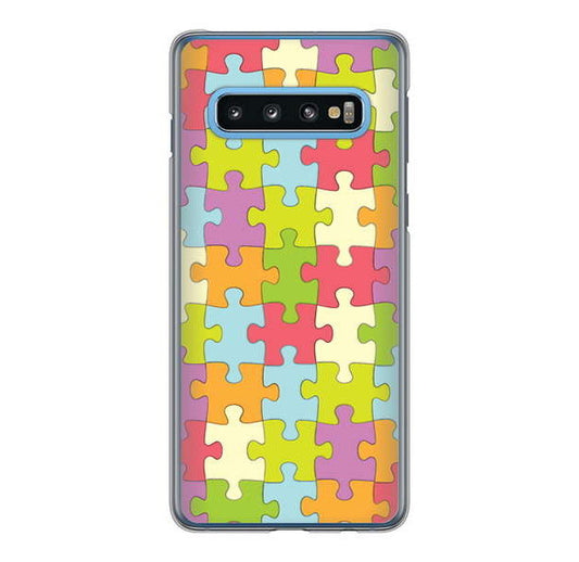 Galaxy S10 SC-03L docomo ジグソーパズル ハードケース 背面印刷