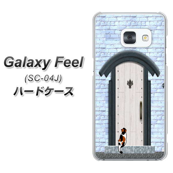 Galaxy Feel SC-04J docomo YA951 石ドア01 ハードケース 背面印刷