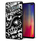 Galaxy S10+ SC-04L docomo 強化ガラス＆TPUスマホケース ガラプリ【187 ゴージャス クラウン】