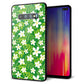 Galaxy S10+ SC-04L docomo 強化ガラス＆TPUスマホケース ガラプリ【760 ジャスミンの花畑】
