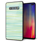 Galaxy S10+ SC-04L docomo 強化ガラス＆TPUスマホケース ガラプリ【IB908 グラデーションボーダー_グリーン】