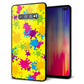 Galaxy S10+ SC-04L docomo 強化ガラス＆TPUスマホケース ガラプリ【MA879 ペイントイエロー】