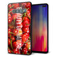 Galaxy S10+ SC-04L docomo 強化ガラス＆TPUスマホケース ガラプリ【MA883 チェリー】