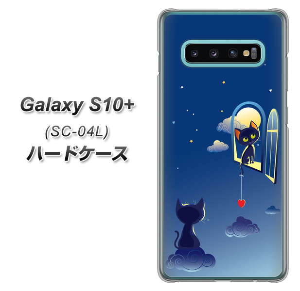 Galaxy S10+ SC-04L docomo 341 恋の駆け引き ハードケース 背面印刷