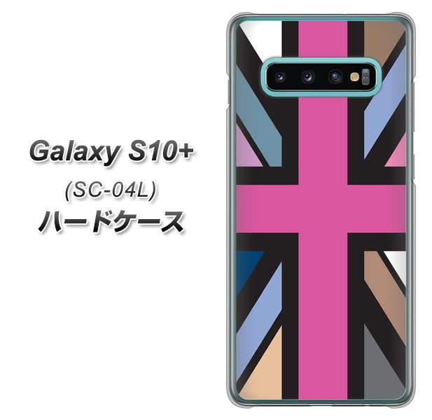 Galaxy S10+ SC-04L docomo 507 ユニオンジャック デスカラー ハードケース 背面印刷