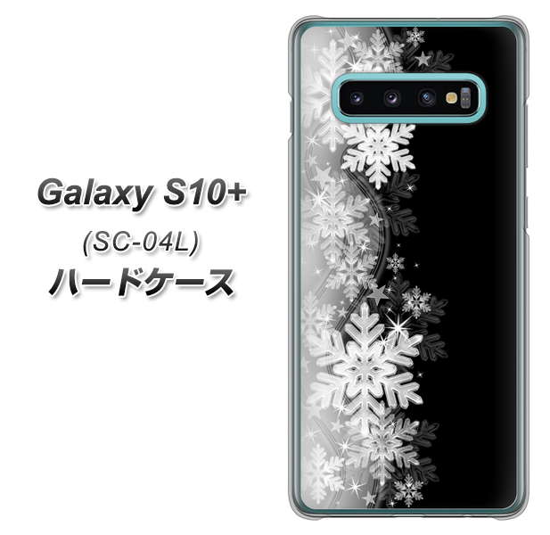 Galaxy S10+ SC-04L docomo 603 白銀と闇 ハードケース 背面印刷