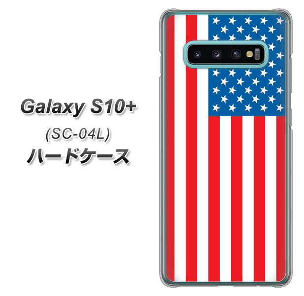 Galaxy S10+ SC-04L docomo 659 アメリカ ハードケース 背面印刷