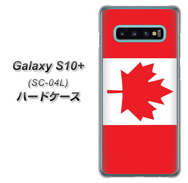 Galaxy S10+ SC-04L docomo 669 カナダ ハードケース 背面印刷