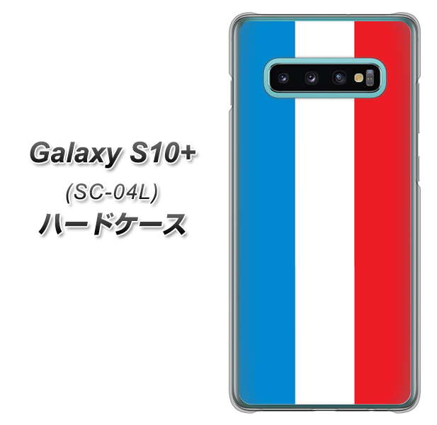 Galaxy S10+ SC-04L docomo 673 フランス ハードケース 背面印刷