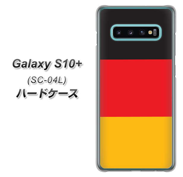 Galaxy S10+ SC-04L docomo 675 ドイツ ハードケース 背面印刷