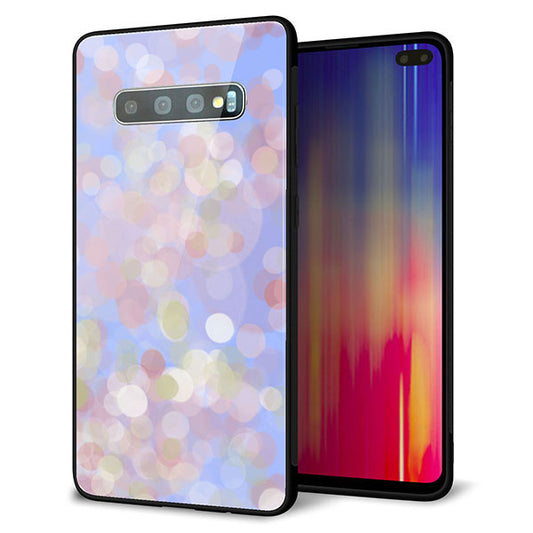 Galaxy S10+ Olympic Games Edition SC-05L docomo 強化ガラス＆TPUスマホケース ガラプリ【YJ293 デザイン】