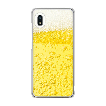 Galaxy A21 SC-42A docomo 生ビール ハードケース 背面印刷