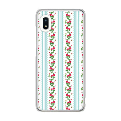 Galaxy A21 SC-42A docomo イングリッシュガーデン ハードケース 背面印刷