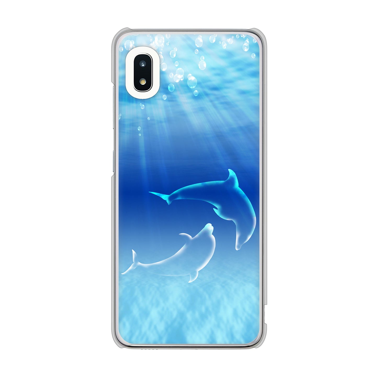 Galaxy A21 SC-42A docomo 海の守り神 ハードケース 背面印刷