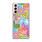 Galaxy S21 5G SC-51B docomo 713 ミラクルフラワー ハードケース 背面印刷