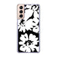 Galaxy S21 5G SC-51B docomo 1215 モダンフラワー ハードケース 背面印刷