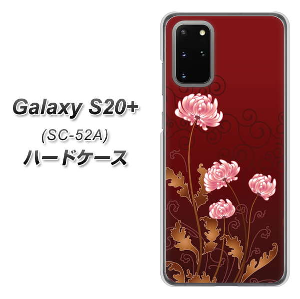 Galaxy S20+ 5G SC-52A docomo 375 優美な菊 ハードケース 背面印刷