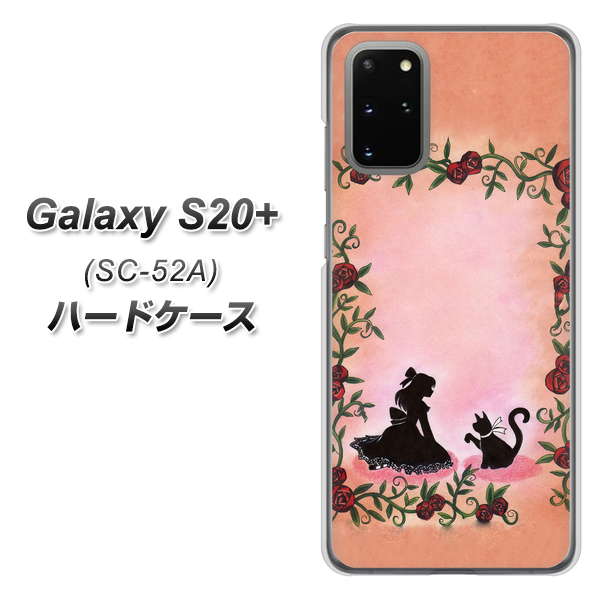 Galaxy S20+ 5G SC-52A docomo 1096 お姫様とネコ（カラー） ハードケース 背面印刷