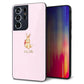 Galaxy S21 Ultra 5G SC-52B docomo 強化ガラス＆TPUスマホケース ガラプリ【SC978 Baby Rabbit ピンク ガラプリ】