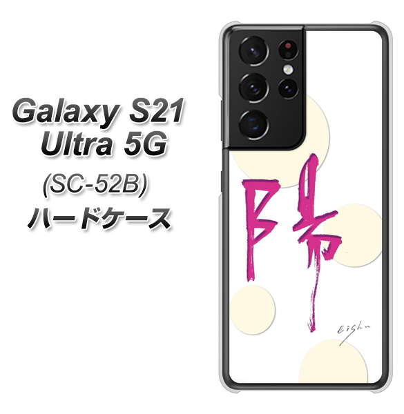 Galaxy S21 Ultra 5G SC-52B docomo OE833 陽 ハードケース 背面印刷